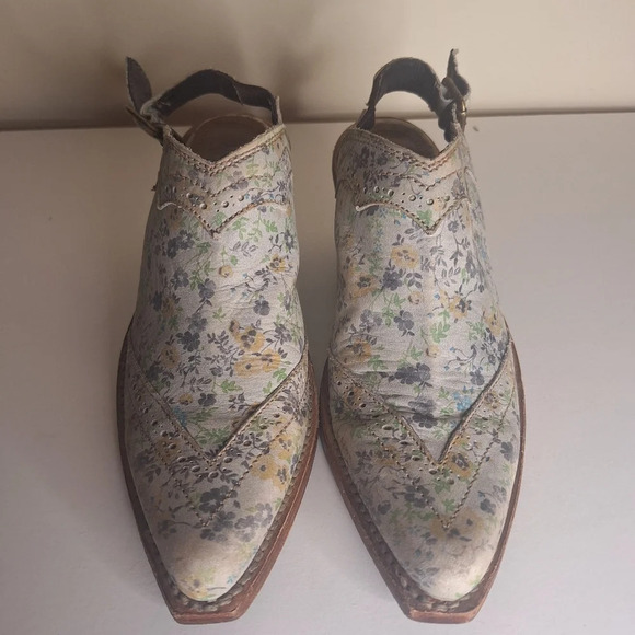 Liberty Black Mila sling back booties SZ 7 - Picture 3 of 9